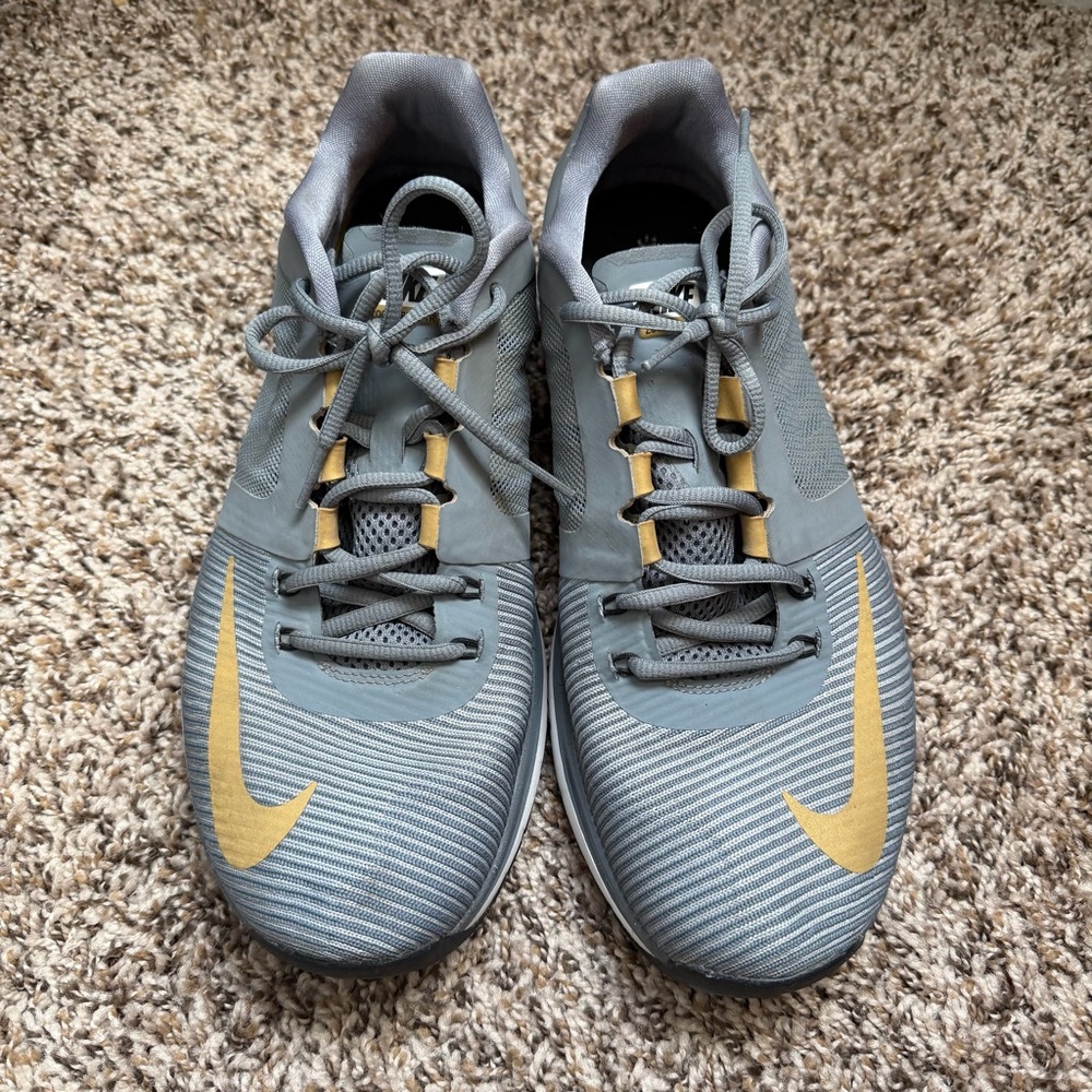 Nike zoom speed TR3 grey with gold metallic
